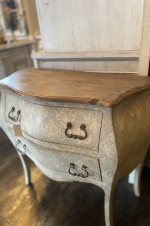 Como' decorato con finitura anticata a mano